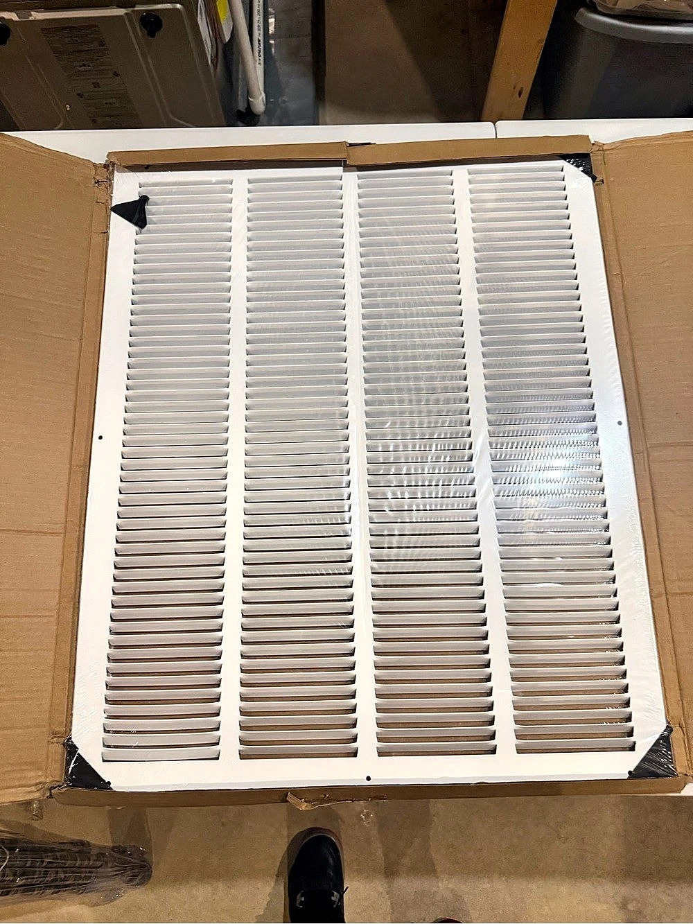 HANDUA Steel Return Air Grille White 20 x 25 NWT